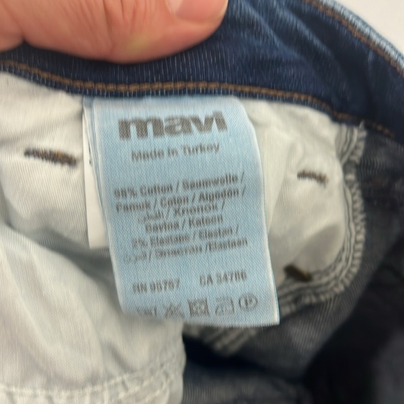 Mavi Jeans Alexa Mid-Rise Skinny Distressed Jeans - Picture 11 of 12